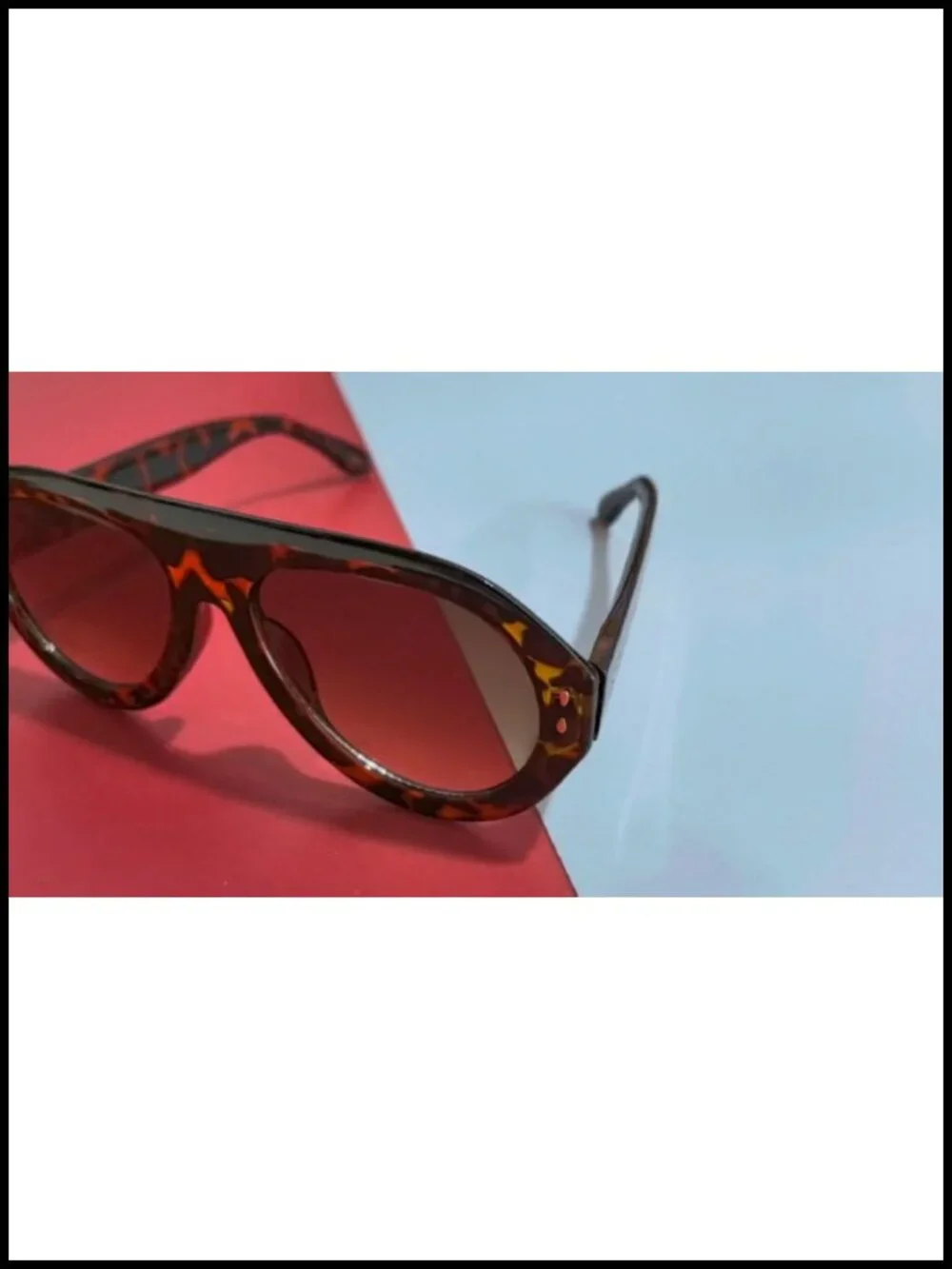Vintage Round Pilot Sunglasses Women UV400 Protection Plastic Frame